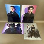 XA912●未開封新品【 KinKi Kids 堂本光一 堂本剛 クリアファイル 4種セット 】CONCERT 20.2.21/ありがとう20年【CP】