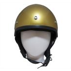 ZK-600 ハーフジェット (ゴールド)特別塗装色 SG公認 公道走行可 耳あて脱着可能 125cc以下対応 新安全基準バックル採用