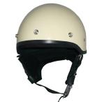 再入荷!ZK-600 ハーフジェット (アイボリー)SG公認 公道走行可 耳あて脱着可能 125cc以下対応 新安全基準バックル採用
