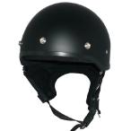 再入荷!ZK-600 ハーフジェット (マットブラック)SG公認 公道走行可 耳あて脱着可能 125cc以下対応 新安全基準バックル採用