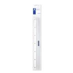  ste гонг -(STAEDTLER) прямой линейка aluminium линейка шкала 30cm скольжение прекращение имеется 1 шт. 563 30