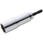 トップ (TOP) 電動ドリル用 ソケット 対辺19mm 全長105mm 6角 日本製 ダブルナット脱着可能 EDS-19