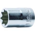 山下工業研究所(Ko-ken) ソケット 2重4角 3415A-5/16 差込角:9.5×全長:26mm 1個