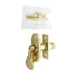 和気産業(Waki Sangyo) 真鍮メッキ中折ネジ締 窓 引違い戸 戸締り 30mm VA-183