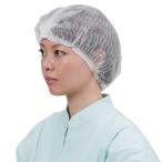 川西工業 クリーンベルズ 不織布使いきりヘアキャップ100枚入 ホワイト フリー 【使いきり】 #7045
