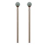 プロクソン(PROXXON) 軸付き砥石2本 【丸型5.0mm 軸径2.35mm GC砥石150番】 No.26772