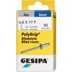 gesipa для заполнения заклепка PolyGrip[[R сверху ]] aluminium / стальной 50 шт. входит .Φ4.8mm×17mm 1433851