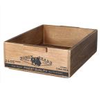  Dulton (Dulton)uten старт  King box A жизнь. средний . цвет .. течь выходить из дерева box детали держатель контейнер дерево коробка место хранения высота 1