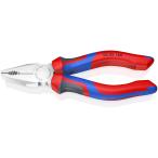 KNIPEXknipeks combination плоскогубцы плоскогубцы общая длина 160mm комфорт руль Хромированный металлизированный 0305-160