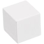  белый 14mm из дерева Cube ( примерно 100 шт )