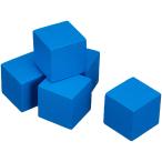  синий 14mm из дерева Cube ( примерно 100 шт )