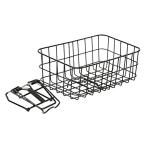 Velo Line(ベロライン) 浅型フロントキャリア&脱着式バスケット(キャリア付) TRANS MOBILLY 電動アシスト E-BIKEに最適