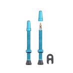 MagicOne(マジックワン) チューブレスバルブ・アルミ・2個入 【仏式/60mm】 ブルー YD-4732
