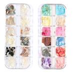 24 цвет Nailparts натуральный ракушка хлопья ракушка ногти камень детали Yesmart Bick ракушка морское ушко раковина нейл-арт детали Nailparts раковина 