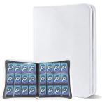 PAKESI Star Card карта файл 12 карман 480 шт. входит прозрачный PP материалы коллекционные карточки . сборник .. Star Card коллекция файл ( белый )