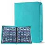 PAKESI Star Card карта файл 12 карман 480 шт. входит прозрачный PP материалы коллекционные карточки . сборник .. Star Card коллекция файл ( бледно-голубой )