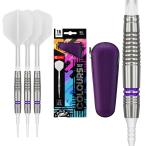 TARGET( Target )COLOURS GEN4 PURPLE 90% 19G 2BA SOFT TIP DARTS( цвет z лиловый soft ti