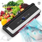 真空パック機 フードシーラー 家庭用自動真空密封パック機 2024新登場 -85Kpa 乾湿両用 真空脱気シーラー真空パック器 密封パック機 真空保存 鮮度長持ち