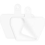 ストラップホルダー 2枚 スマホストラップ ストラップ金具 スマホアクセサリー ストラップシート(「2枚」クリア, Type-A)