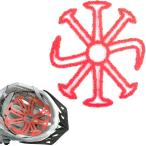 ヘルメット 髪型 崩れない 潰れない バイク シリコン 蒸れ防止 インナー 改良型(レッド)