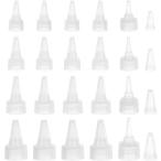 48 пункт 4 размер колпачок для бутылки винт колпак прозрачный PP пластик внутренний диаметр 20~24mm