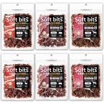 ショッピングビッツ ソフトビッツ肉 いのしし・うま・しか・乳酸菌入り アソート 6パックセット 育ち盛りからシニア犬までに最適 乳酸菌KT-11(マルチ)