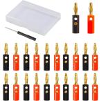 4 mm banana штекер аудио динамик тросик кабель коннектор штекер красный . чёрный фонарь модель banana штекер динамик винт штекер 