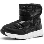 スノーブーツ キッズ ウインターブーツ ベビー 女の子 男の子 スノーシューズ 子供 雪遊び(07ブラック,  18.0 cm 3E)