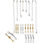  краб can магнит тип аксессуары краб can регулировщик цепь лобстер мяч цветный браслет ( Gold серебряный )