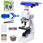 микроскоп ребенок ученик начальной школы начинающий смартфон ученик неполной средней школы ребенок фотосъемка 100 раз ...( белый, 21.5cm x 12.5cm x 4cm)