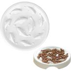 . еда . предотвращение капот миска slow капот предотвращение скольжения есть приманка тарелка посуда собака кошка ( белый, S размер )