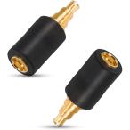 IE40-MMCX изменение коннектор коннектор комплект Sennheiser для Pro для ( черный, IE40 для ( мужской )to MMCX( женский ))