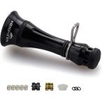 48mm リール スタンド カスタムバランサー 夜光 シマノ SHIMANO ダイワ DAIWA スピニングリール MDM (ブラック＆ブラック)