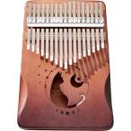  айва китайская ba кошка 17 ключ Kalimba кошка из дерева родители палец фортепьяно Sam фортепьяно палец фортепьяно ( Brown )