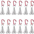  якорь колок дерево панель панель колок свободный металлические принадлежности кемпинг палатка уличный застежка ( 12 шт )