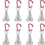  якорь колок дерево панель панель колок свободный металлические принадлежности кемпинг палатка уличный застежка ( 8 шт )