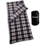  Япония кемпинг ассоциация in s трактор .. внутренний спальный мешок спальный мешок внутренний простыня уличный . спальное место в транспортном средстве предотвращение бедствий MDM( голубой проверка ( флис материалы ))