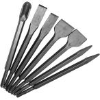  электрический отбойный молоток для chizeru дрель bit Attachment Flat U type холодный паз . угол ..7шт.