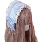 morytrade лента-ободок головной убор украшение для волос женский костюмированная игра лента Gothic and Lolita Лолита гонки ( бледно-голубой )
