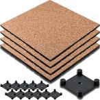  Jim тренировка резина коврик фитнес Raver пол 50cmx50cm 2cm толщина 4 шт. комплект 1 flat рис дерево цвет 