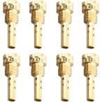 [ сменный товар ] Pilot jet комплект 8 размер 15X5.4 для мотоцикла jet Pilot slow Pilot jet 32-52 (32-52)