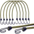  стрейч код резина шнурок крюк имеется кемпинг сопутствующие товары уличный багаж фиксация 5 шт. комплект ( зеленый, Medium)