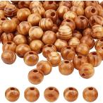 120 шт из дерева бисер дерево бисер год колесо Brown дыра 2~3.5mm круг DIY для рукоделие сопутствующие товары ювелирные изделия для (10mm)