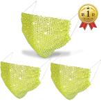 [Yahoo! классификация 1 ранг входить .] маска ювелирные изделия стразы Kirakira маска танцы костюмированная игра Halloween костюм ( желтый цвет )