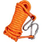  диаметр 12mm многоцелевой трос кемпинг уличный переезд багаж. грузоподъемность вверх предотвращение бедствий инструмент автомобиль тяга лодка и т.п. ( orange, 10m)