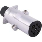  тяга электропроводка коннектор 7 высшее переходник гнездо прицеп лодка Jet Ski кемпинг Caravan RV( черный )