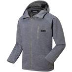 2019初デビュー 電熱 ベスト 電熱ジャケット 日本製カーボンヒーター USB式給電 3段階調温 男女兼用(グレー(?袖),  S)