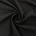 綿麻生地 黒 ブラック 無地 幅1.5ｍ 長さ5m 手芸 ハンドメイド 用(5m)