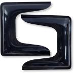 ハイエース 200系 1型 〜 7型 セカンドバイザー 2列目 スモークバイザー サイドバイザー スライド式 リアガラス車(2枚セット)