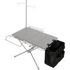  уличный кемпинг стол aluminium roll стол фонарь вешалка имеется складной фонарь paul (pole) приложен высокий King ( черный )